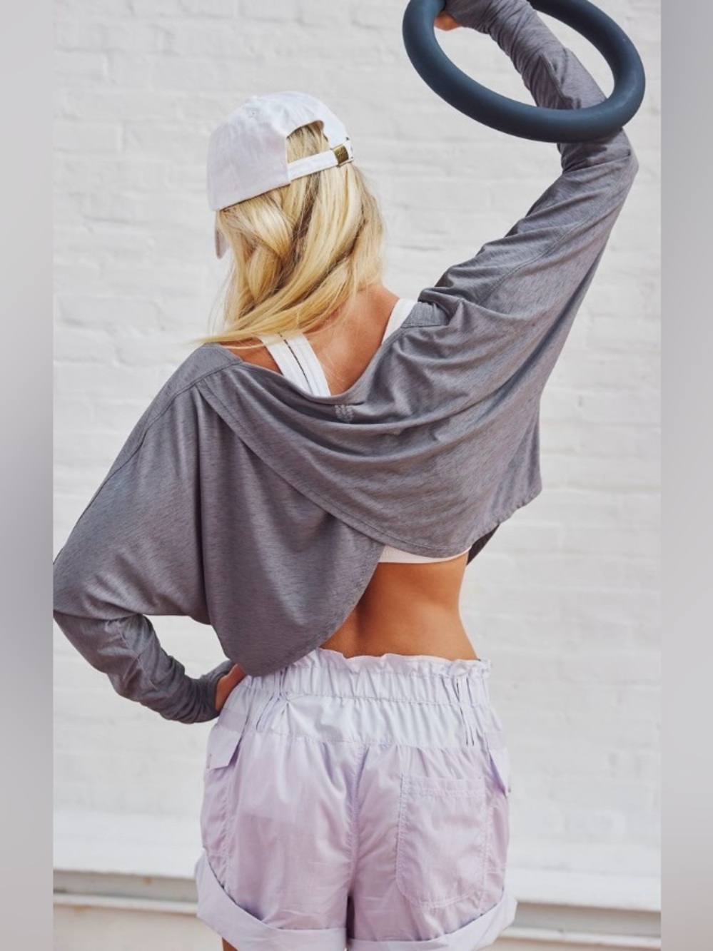 FP Movement by Free People ~ Tempo Resolution Layer ~ XS ~ Color: Gunmetal ~ NWT - Picture 13 of 15